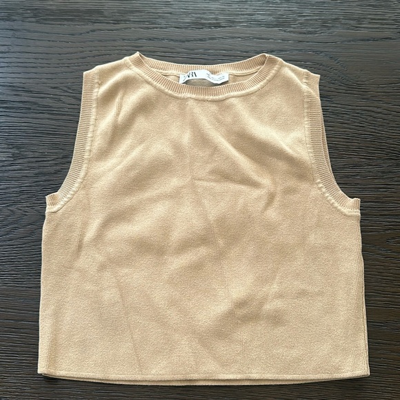Zara ribbed crop top - Picture 1 of 4